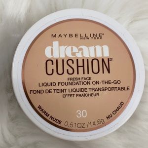 4/$20 Maybellin Dream Cushion Foundation Warm Nude